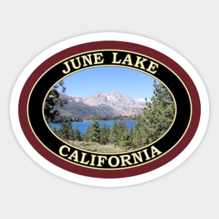 June Lake in June Lake, California Sticker